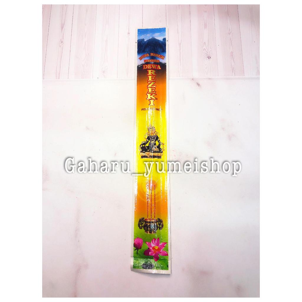 Dupa Hio Dewa Rejeki 12 batang Hitam - Merah