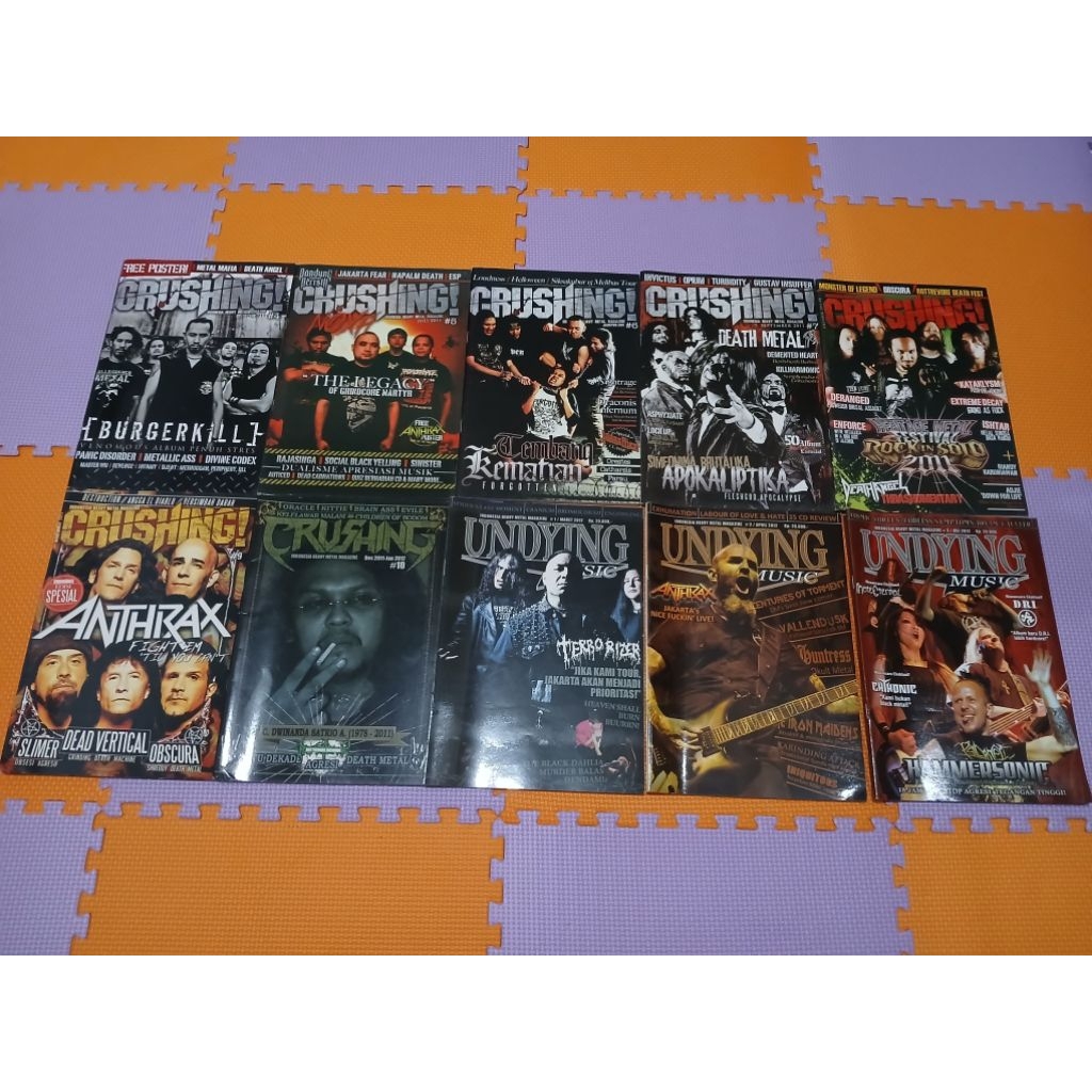 Majalah Metal Crushing / Undying
