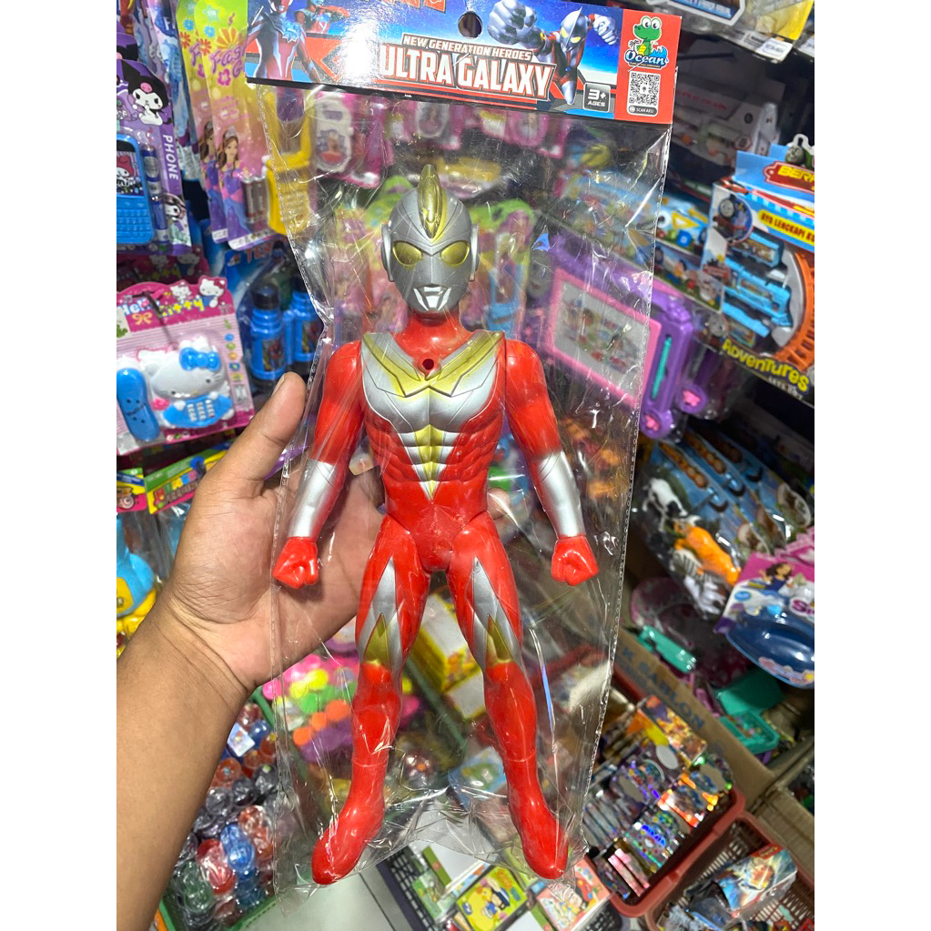 Mainan Anak Robot Ultraman Galaxy Kantong