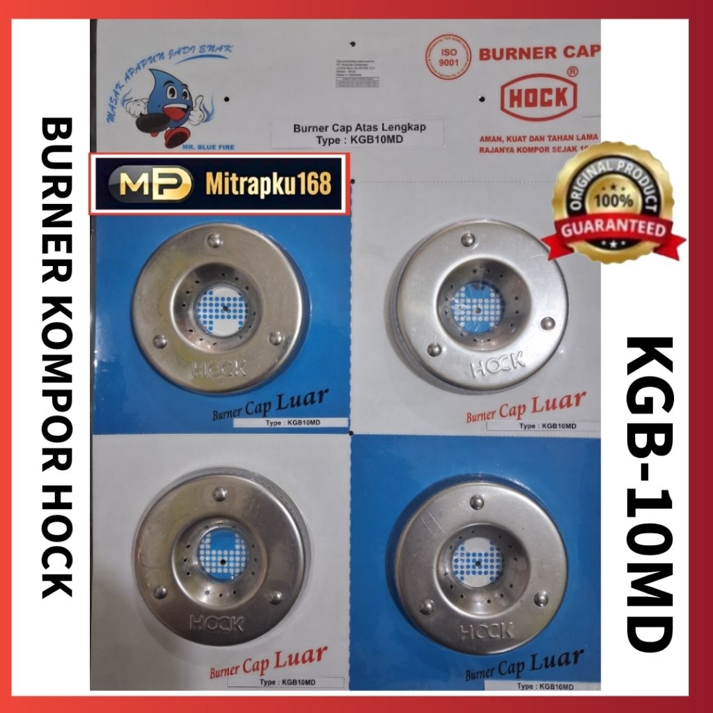 Hock Burner / Burner Kompor Gas Hock KGB-100MD Burner Cap Hock