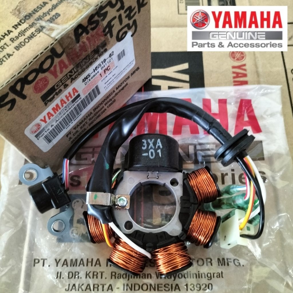 SEPUL SPOOL SPOL SPUL ASSY FIZR FIZ-R ORIGINAL YAMAHA YGP ASLI