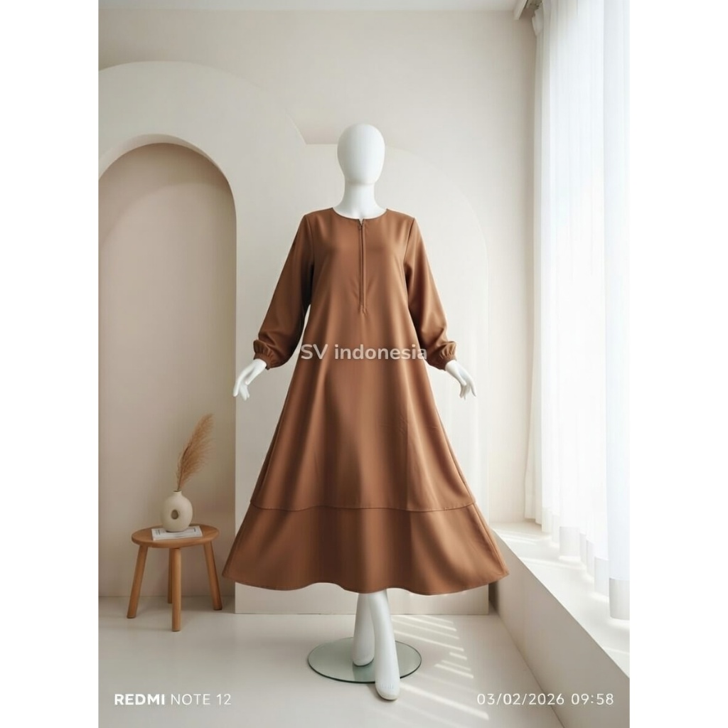 GAMIS SERAGAM PNS/GAMIS WANITA/KHEKI TERLARIS/GAMIS TOYOBO/PAKAIAN DINAS/GAMIS MALAYSIA