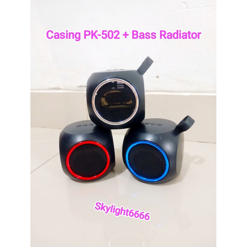 Casing Speaker PK-502 + Bass Radiator