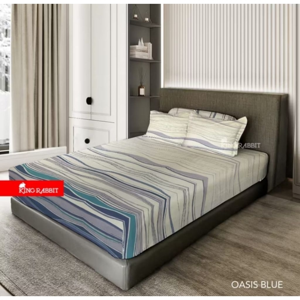 King Rabbit Sprei Bamboo Velvet Uk. 160 (Queen), Uk. 180 (King)