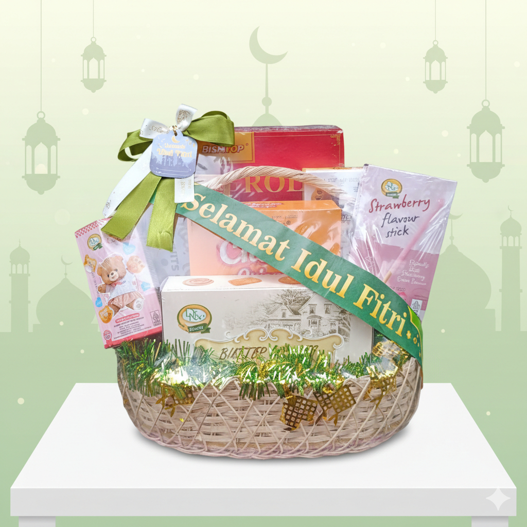 Hampers natal lebaran segala acara Surabaya parcel lebaran hadiah set kado Surabaya siap kirim