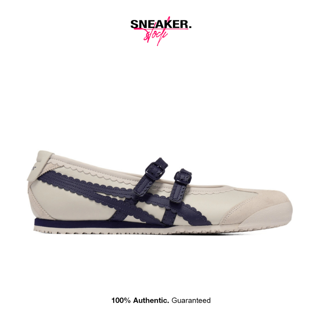 Onitsuka Tiger Mexico 66 TGRS Birch Peacoat Women 100% Original BNIB