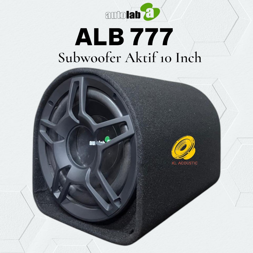 SUBWOOFER AKTIF 10 INCH BASSTUBE AUTOLAB ALB-777