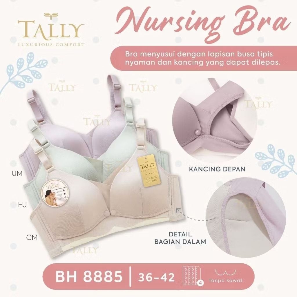 BH BRA MENYUSUI TALLY 8885 - BH menyusui 8885 tally size 36-42