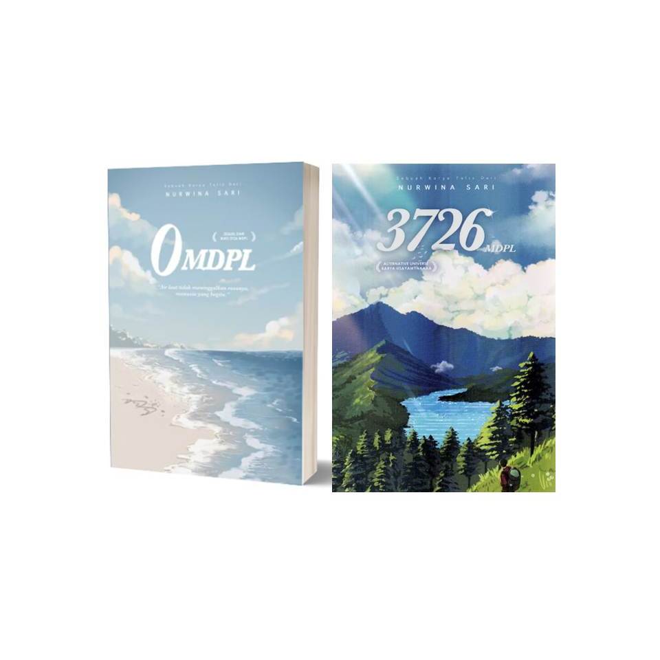 BUKU ORIGINAL NOVEL 0 MDPL , 3726 MDPL / Nurwina Sari
