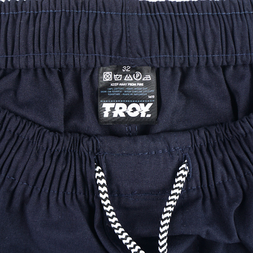 Troy Company Boardshort Navy Codexia - Celana Pendek Biru Navy BBC 3310