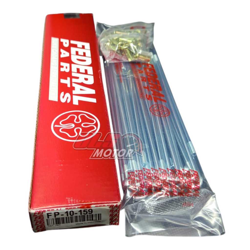 JARI JARI RUJI MOTOR HONDA WIN SUPRA KARISMA GRAND FEDERAL FP-10-159 TROMOL BELAKANG