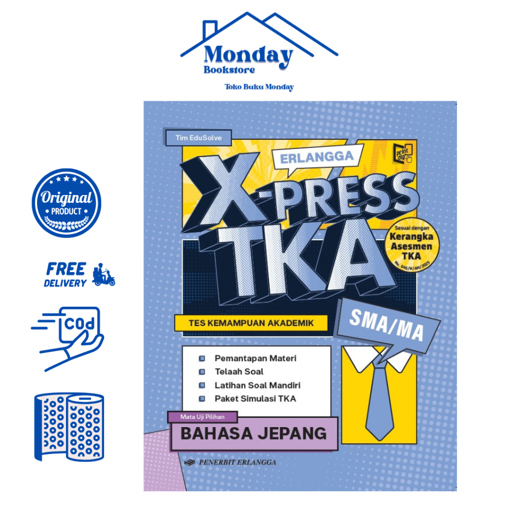 ERLANGGA XPRESS TKA BAHASA JEPANG SMA/MA