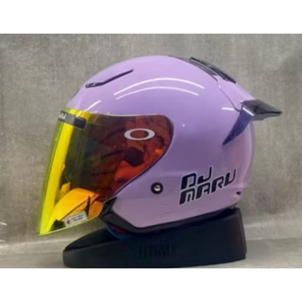 HELM KYT DJ MARU SOLID PAKET GANTENG ORIGINAL PRODUK