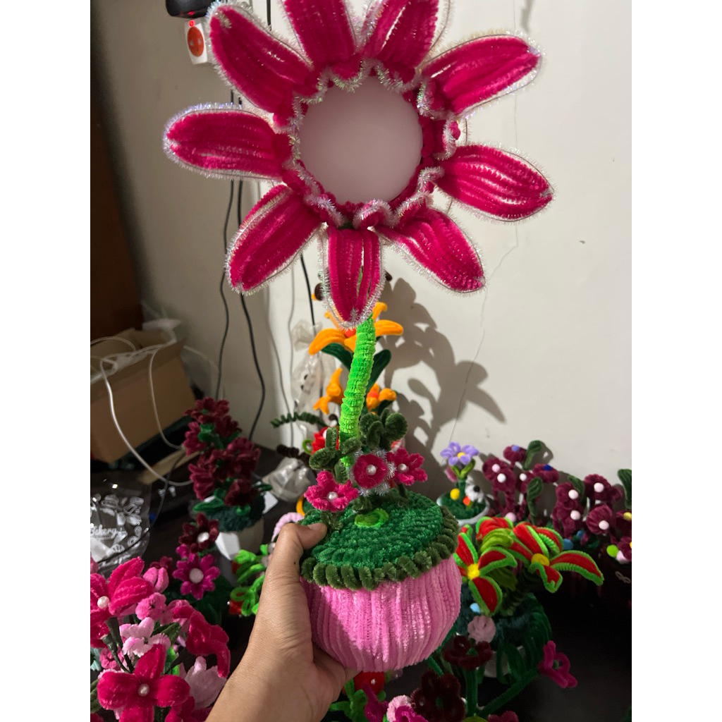 lampu bunga hias