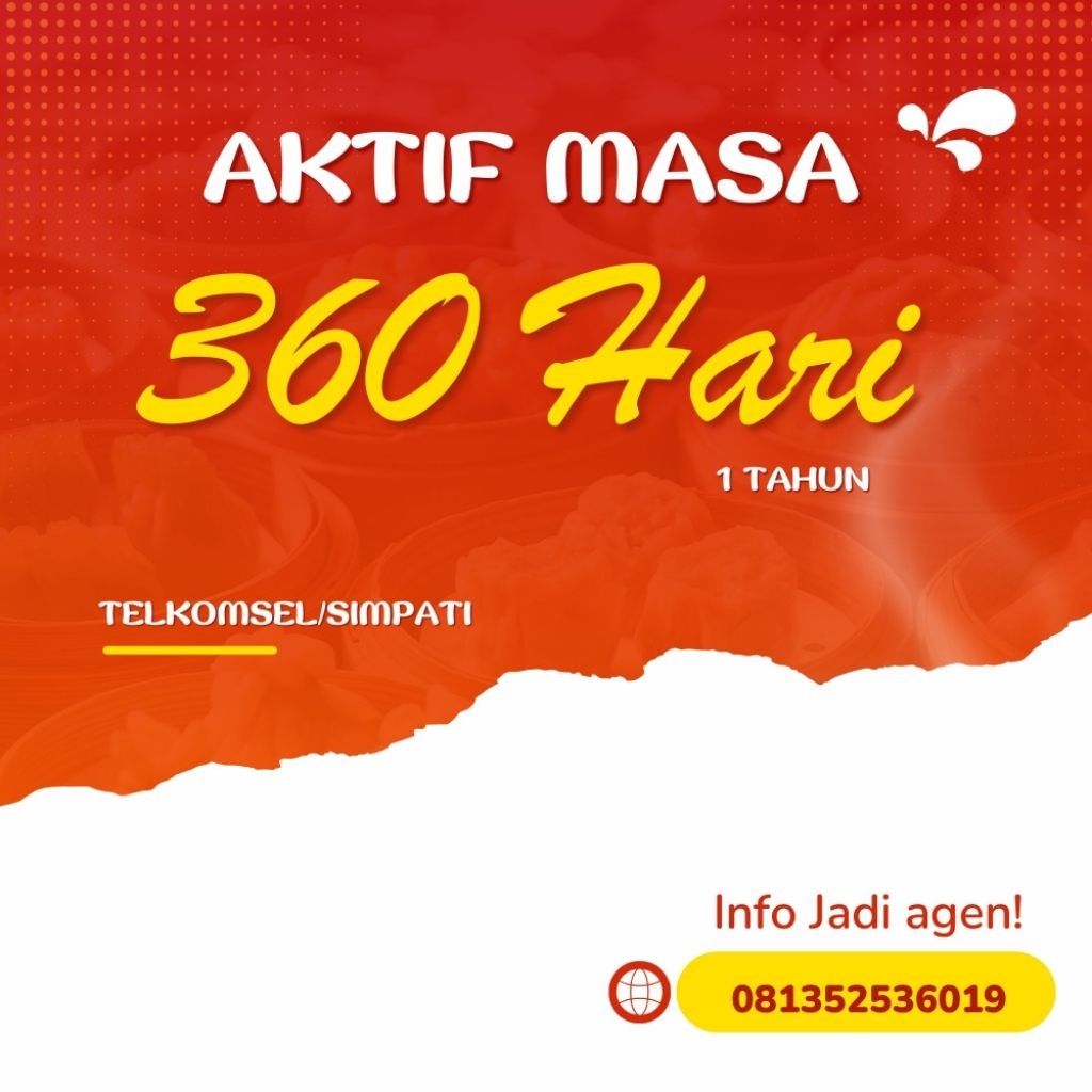 MASA AKTIF 1 TAHUN TELKOMSEL/SIMPATI