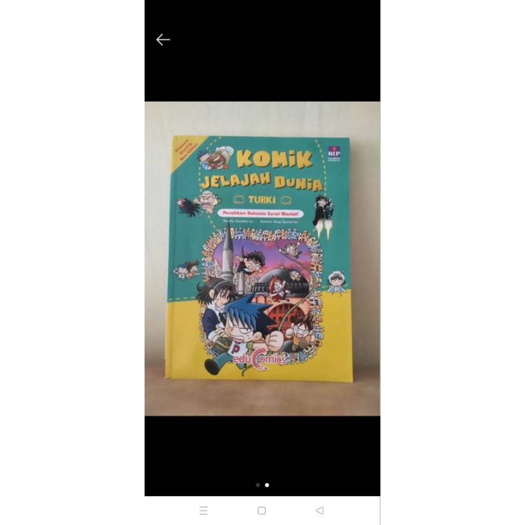 Komik Jelajah Dunia BIP Kelompok Gramedia educomics