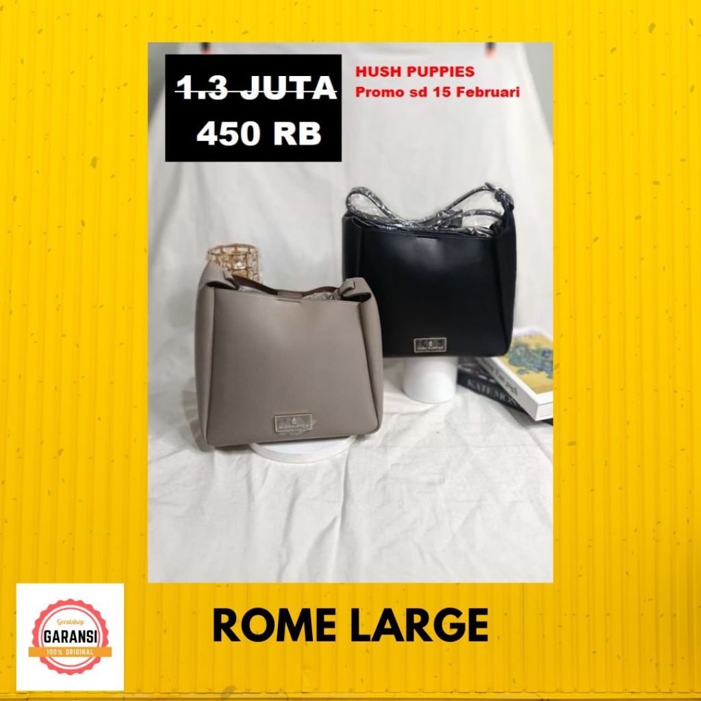 Tas Slingbag Wanita hush puppies ori seri ROME hushpuppies SALE