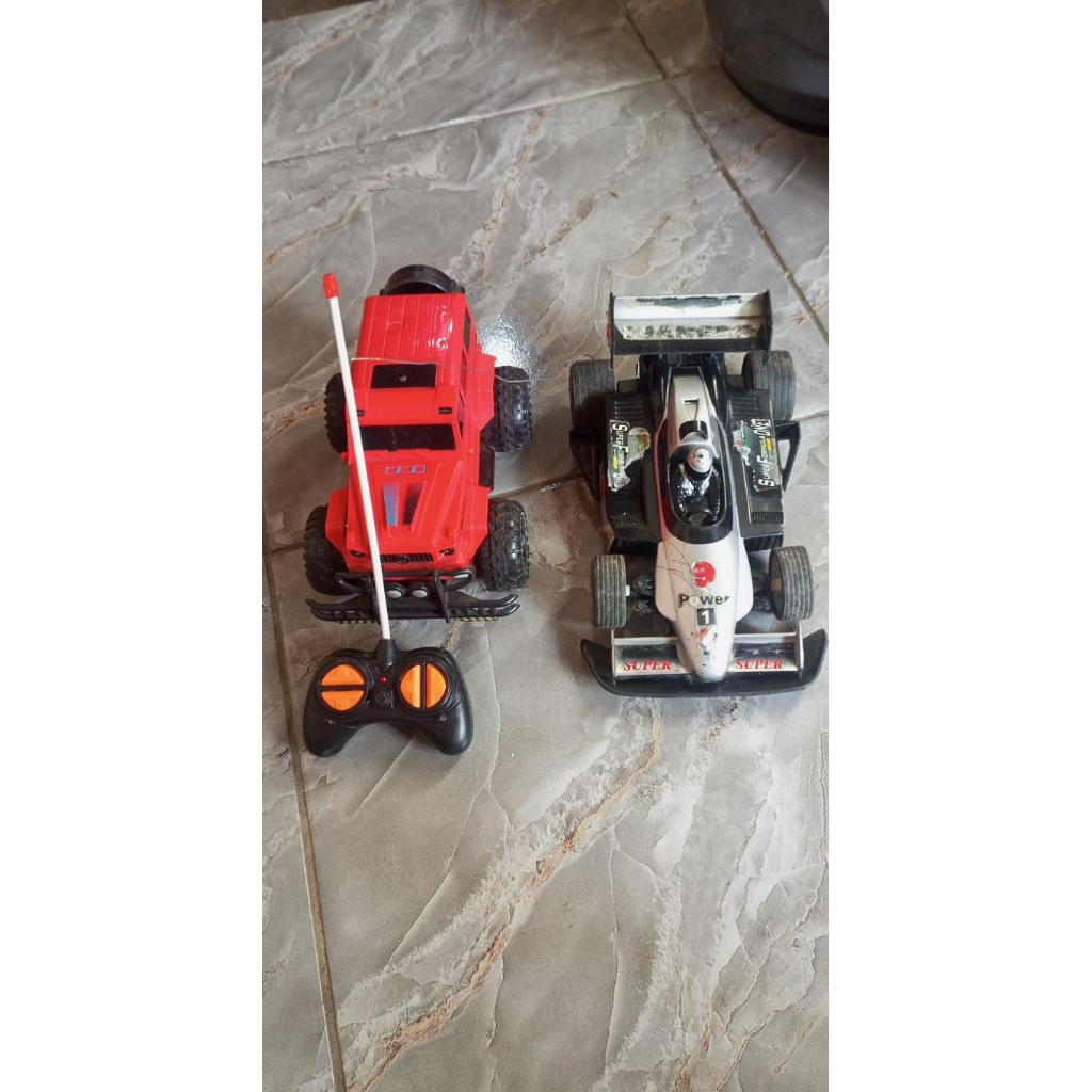 bodykit rc F1 PCB nempel & rc 2wd normal preloved
