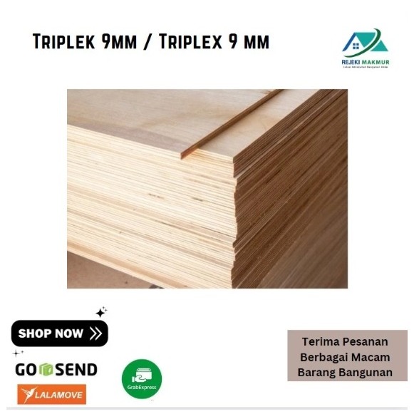 Triplek 9mm / Triplex 9 mm (15 LBR )