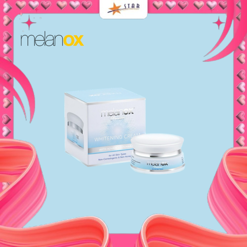 * STAR * Melanox Premium Whitening Cream 14Gr | Krim Malam | KrimWajah | Krim Glowing | Mencerahkan