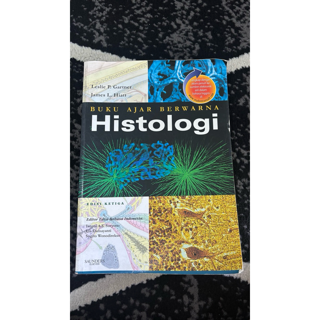 Buku Ajar Berwarna Histologi Leslie P. Gartner & James L. Hiatt Edisi 3