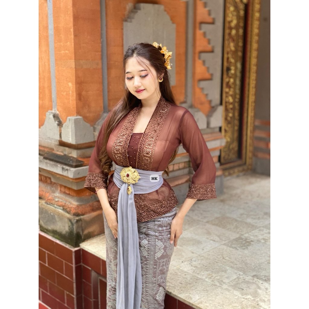 KEBAYA  BORDIR  PAYET JEPANG