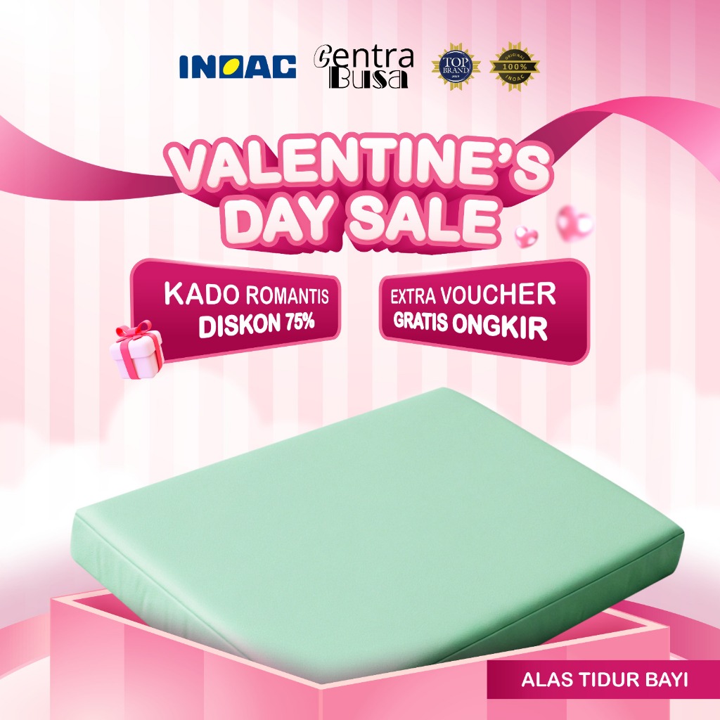 Matras / Alas Tidur Bayi Busa INOAC Waterproof Matras Tidur Bayi / Kasur Bayi / Kasur Baby Centra Bu