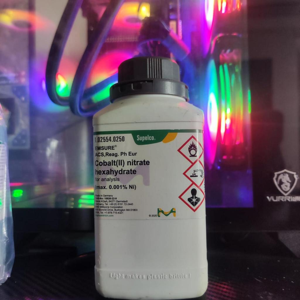 COBALT II NITRATE HEXAHYDRATE / KOBAL (II) NITRAT M E R C K 102554 250gr