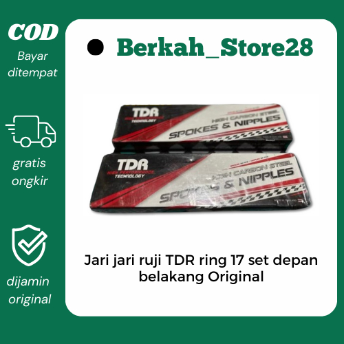 Jari Jari TDR RUJI TDR Ring 17 Depan Belakang untuk GL MEGAPRO TIGER