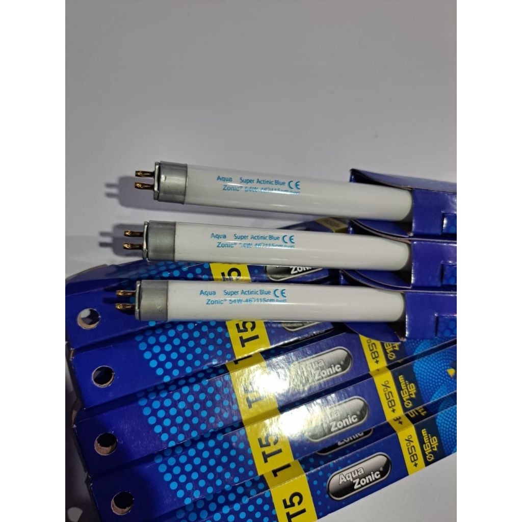 lampu Aquazonic/neon T5/warna biru/54w