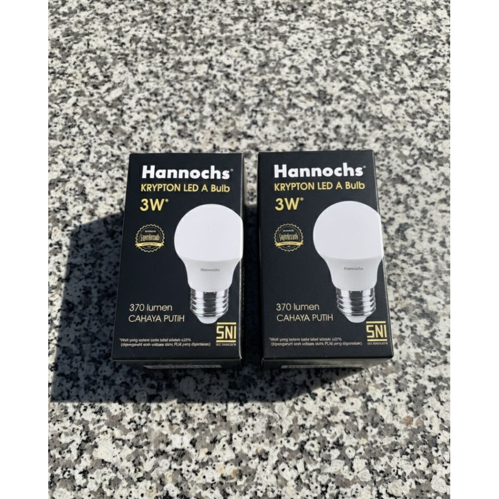 Lampu Hannochs Krypton Led A bulb 3 Watt