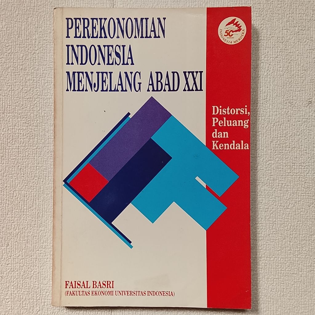 Buku Asli Perekonomian Indonesia Menjelang Abad XXI,Distori Peluang dan Kendala,Faisal Basri