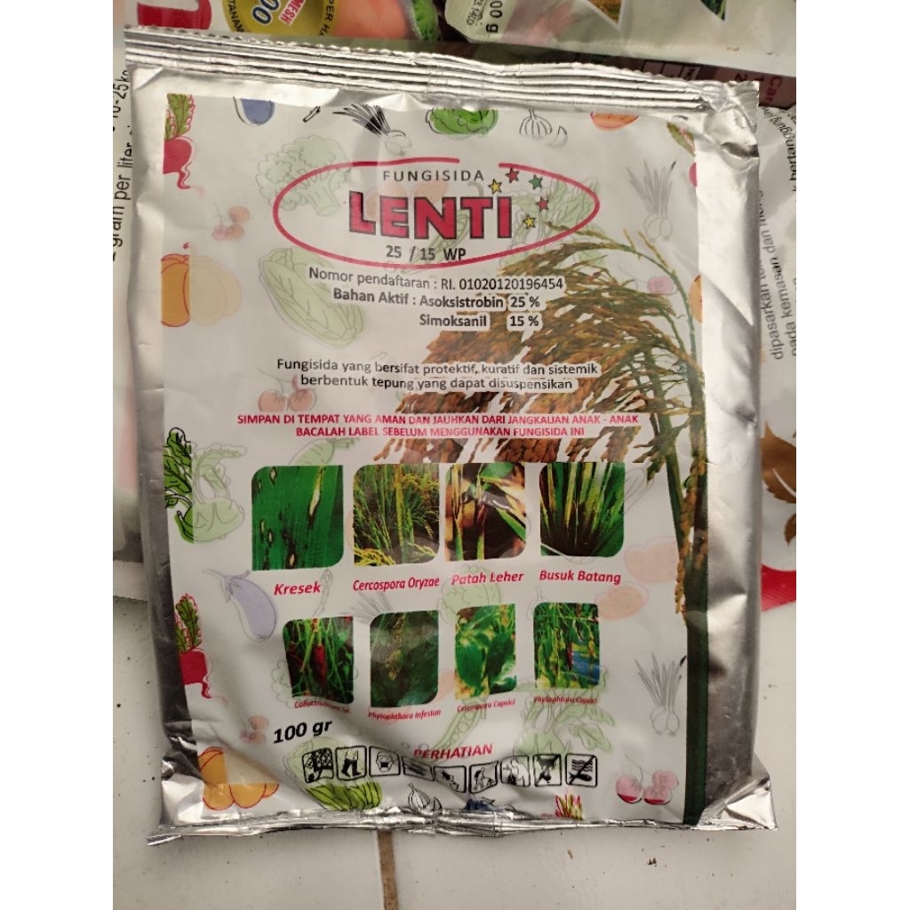 Fungisida Lenti Kemasan 100gr