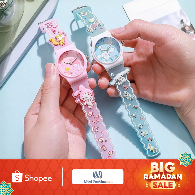 Jam tangan anak perempuan  jam tangan anak jam anak jam tangan anak cewek jam tangan kuromi anak per