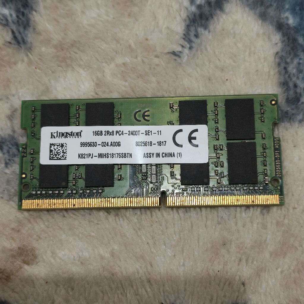 RAM Laptop DDR4 16GB SK hynix 2666MHz PC4-2666V 2Rx8 SODIMM