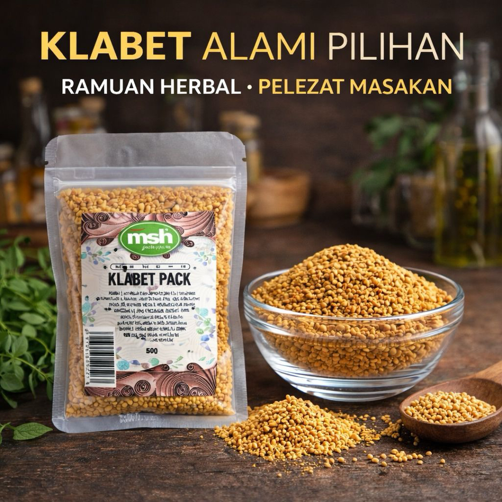 MSH Klabet Biji 50 g , Biji Klabet Asli , Klabet Premium , Klabet Murni