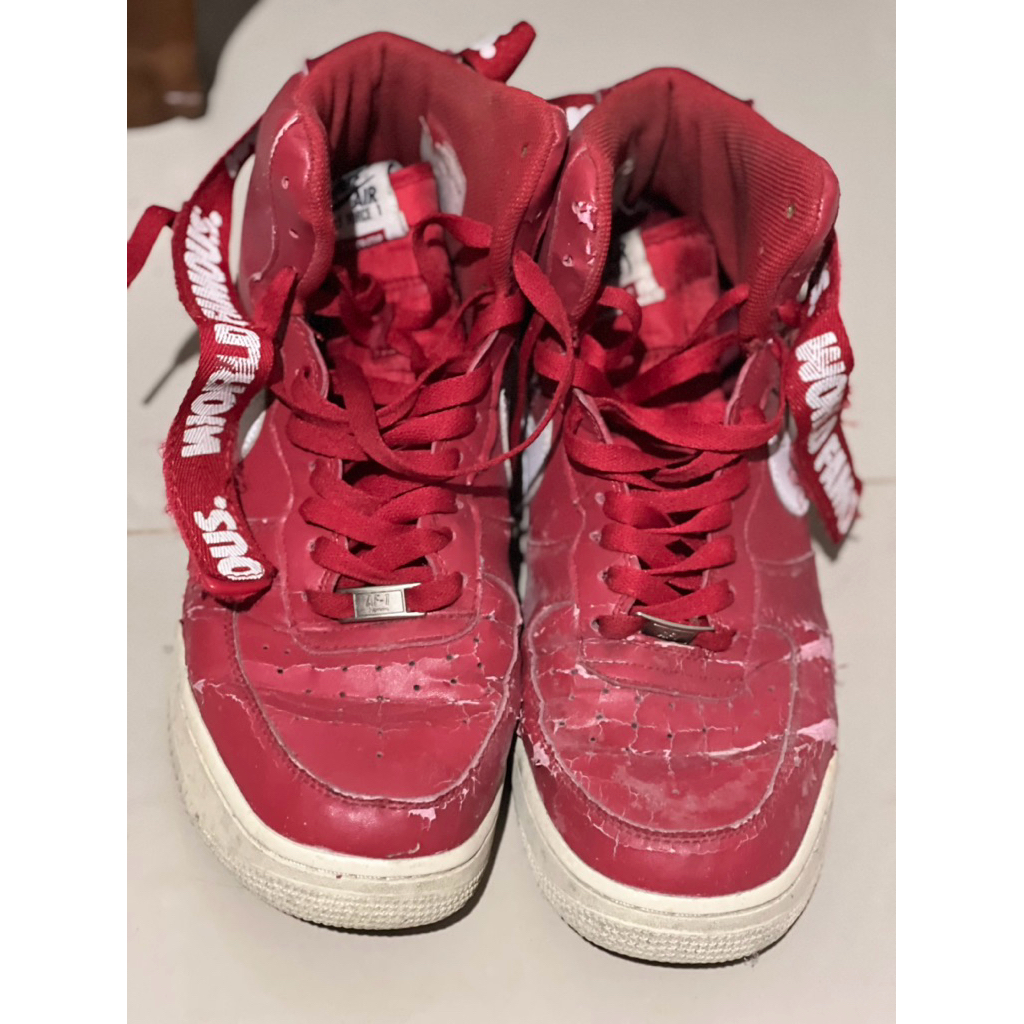 nike air force 1 high supreme world famous us11