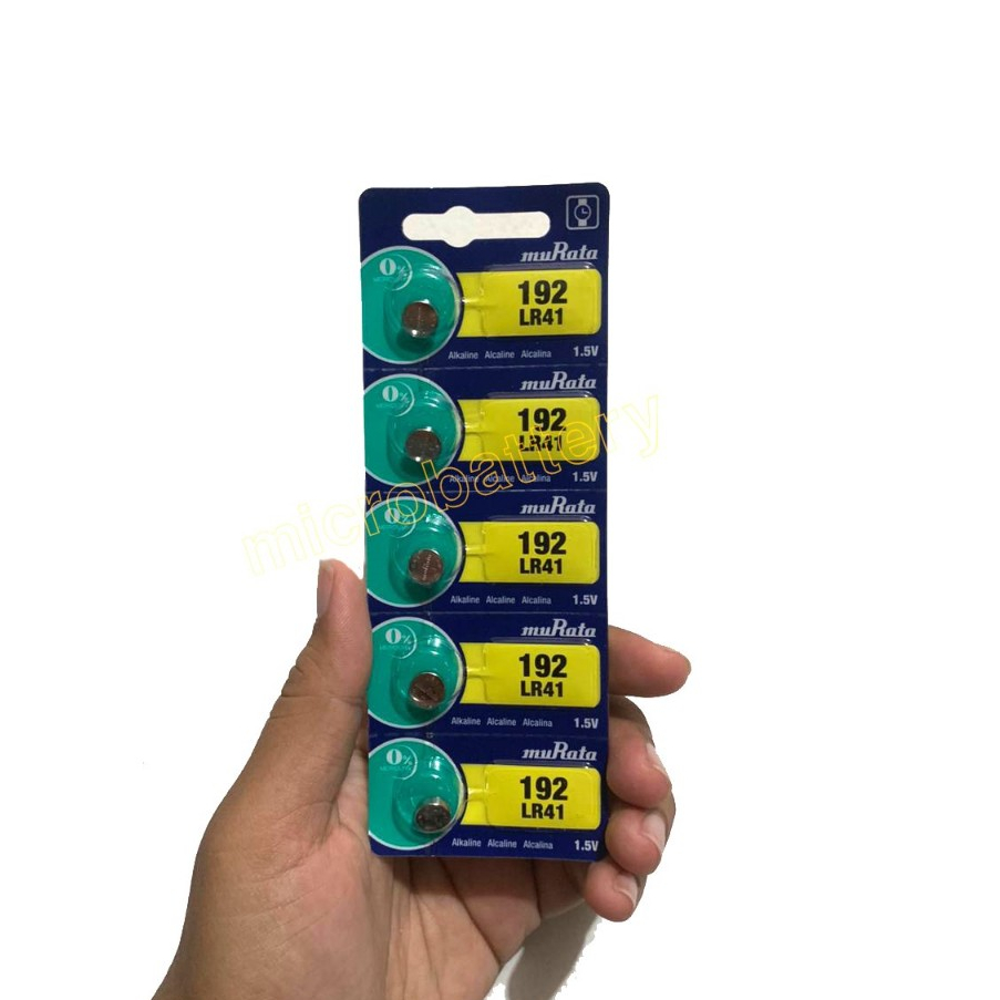 Murata LR41/192/LR 41 Baterai Jam Tangan. Original Battery
