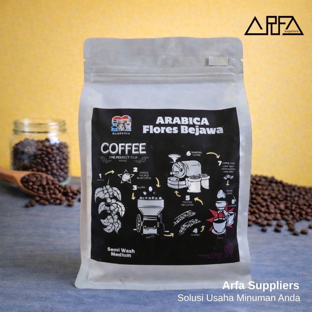 Biji Kopi Arabika Flores Bajawa 250gr