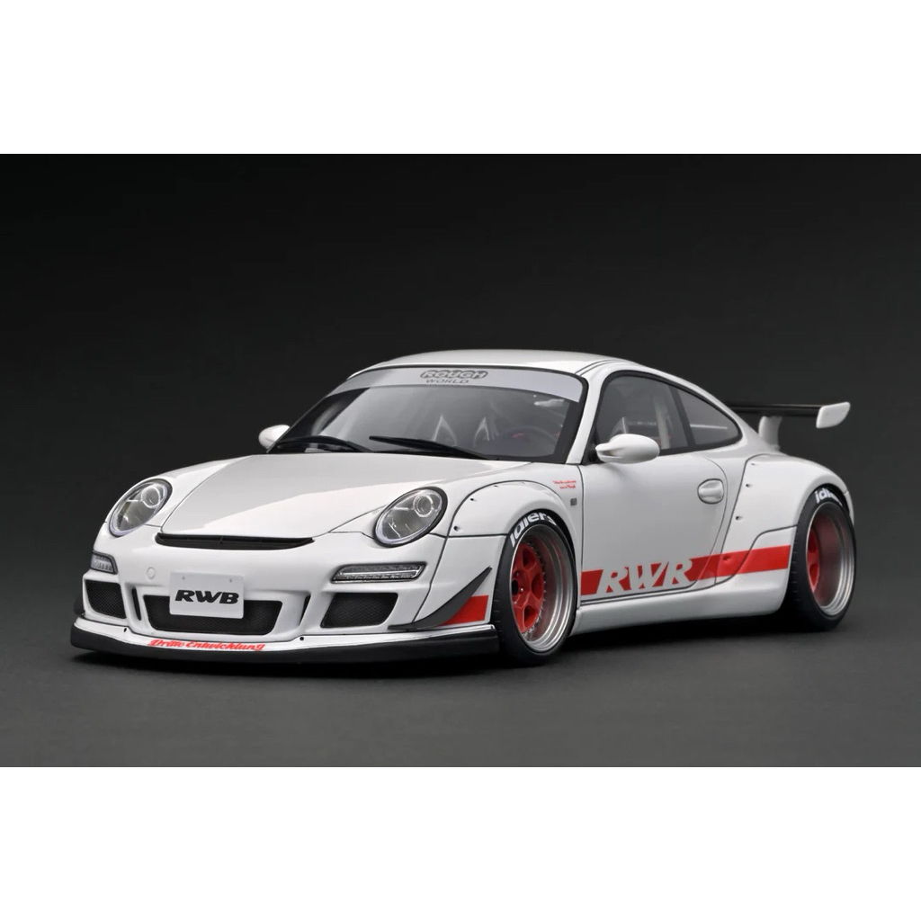 IGNITION MODEL SCALE 1:18 IG3254 PORSCHE RWB 997 WHITE