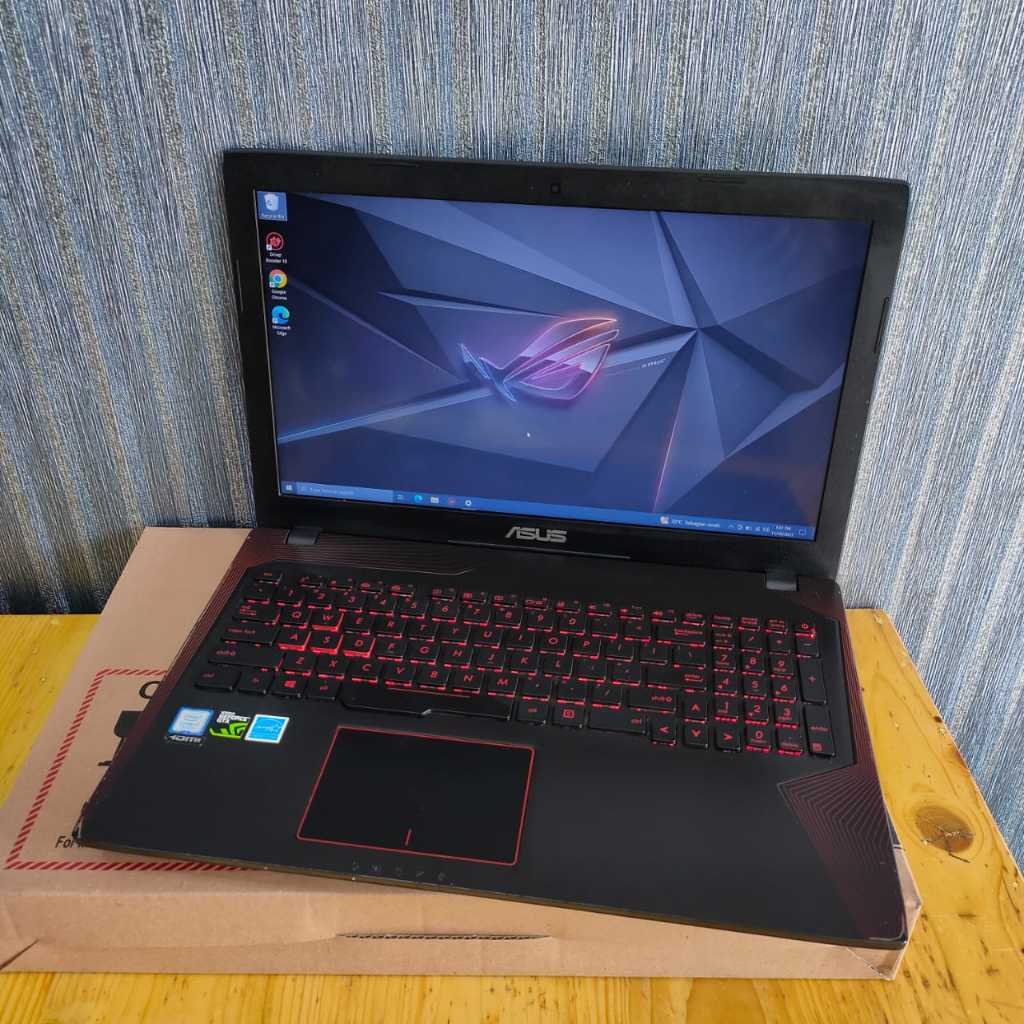 #GTX1050 2Gb  Laptop Asus ROG Strik ( Republic Of Gamers ) GL553VD, Core i7-7700HQ, Gen 7th, ###Doub