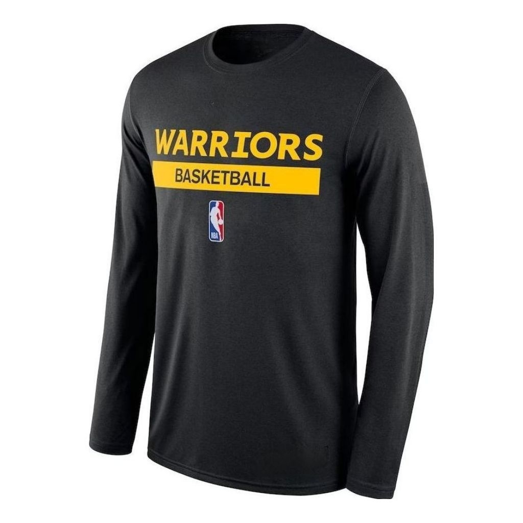 Tshirt - Long Sleeve Shirt - Kaos Lengan Panjang - Baju Lengan Panjang - Golden State Warriors Baske