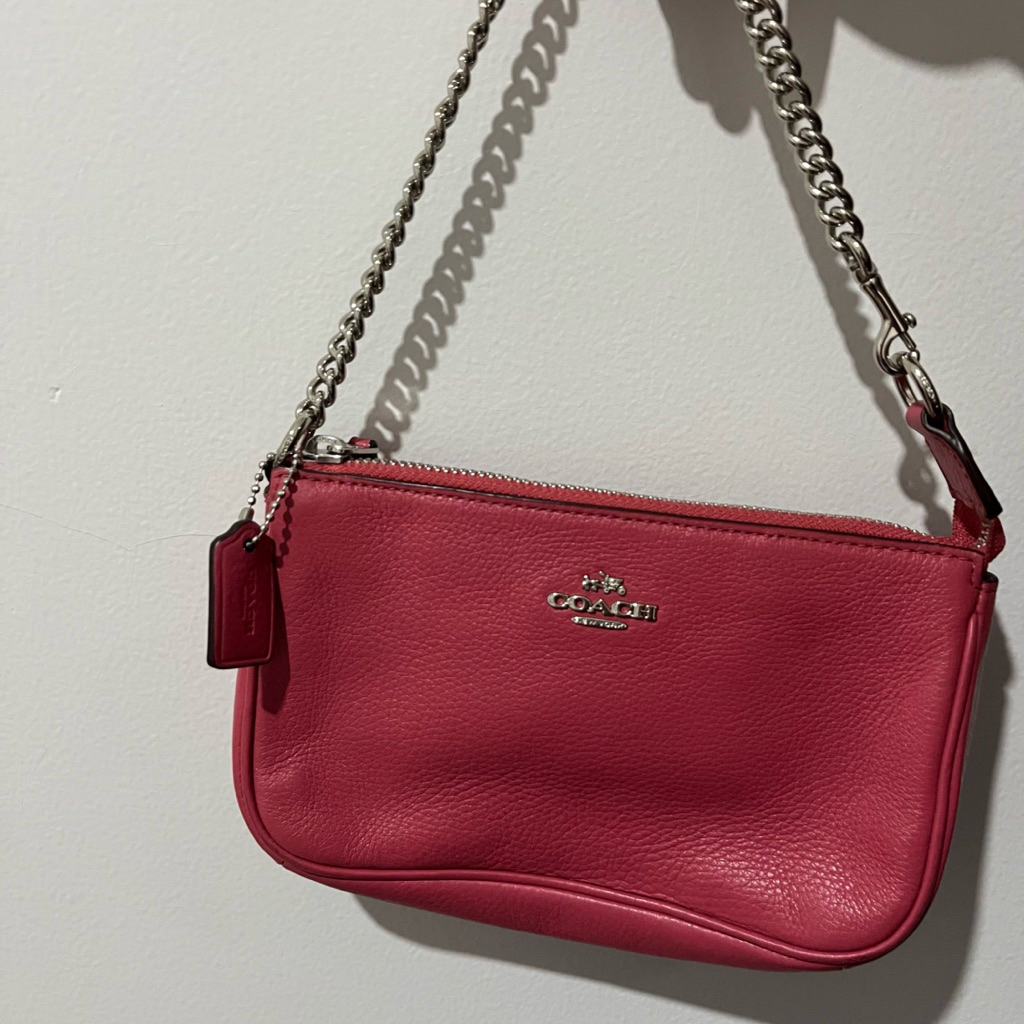 Preloved Coach Shoulder Bag Pink