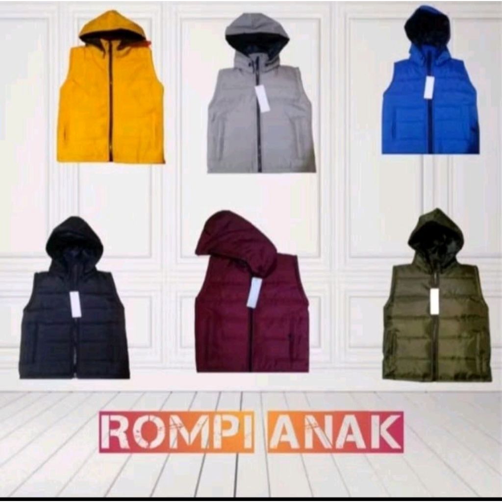 Rompi anak bahan parasut