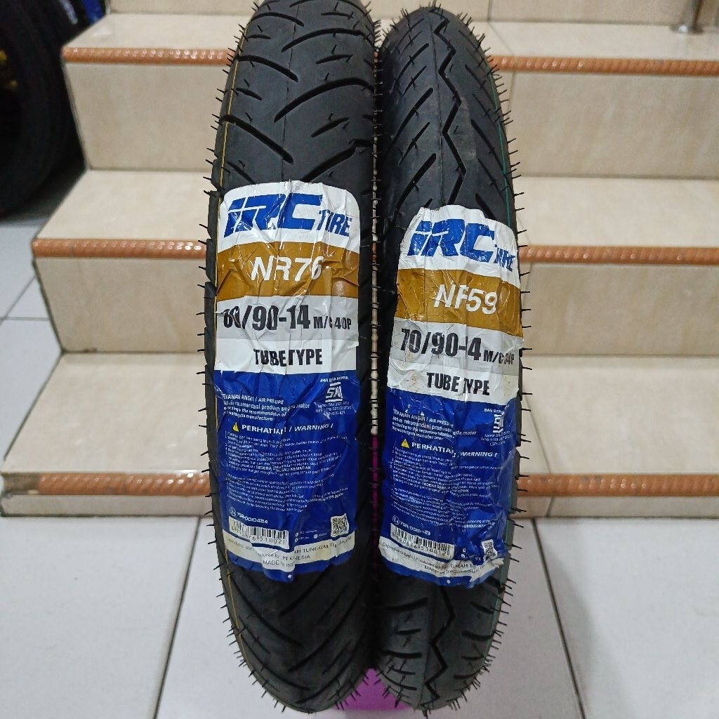 TERMURAH BAN MIO 70/90-14 & 80/90-14 IRC Mio sporty,Mio M3, Mio soul