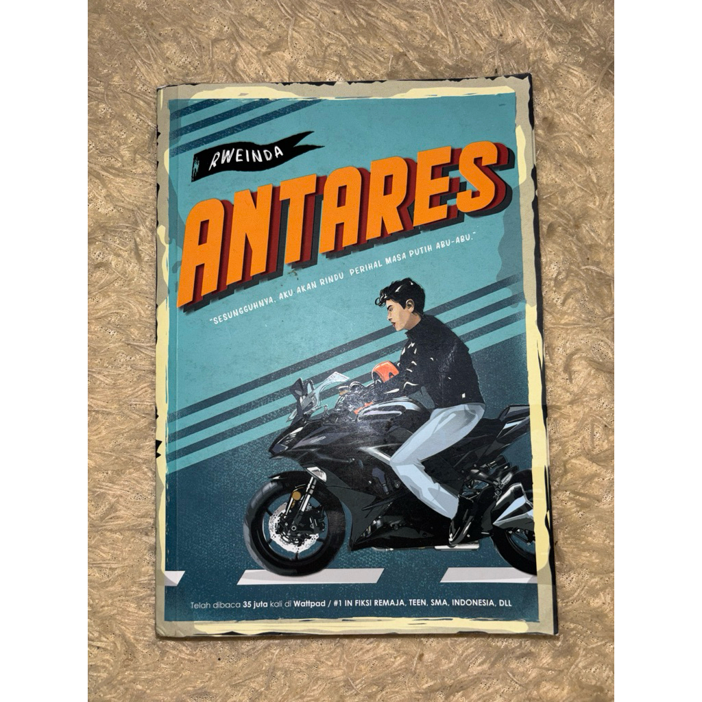 PRELOVED NOVEL ANTARES by RWEINDA