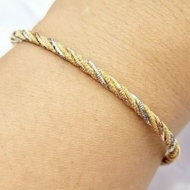 Gelang Emas Asli Plintir Choker Gold 8k