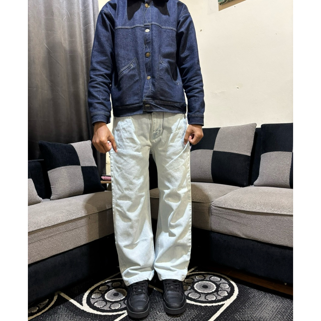 Toffee Light Blue Jeans