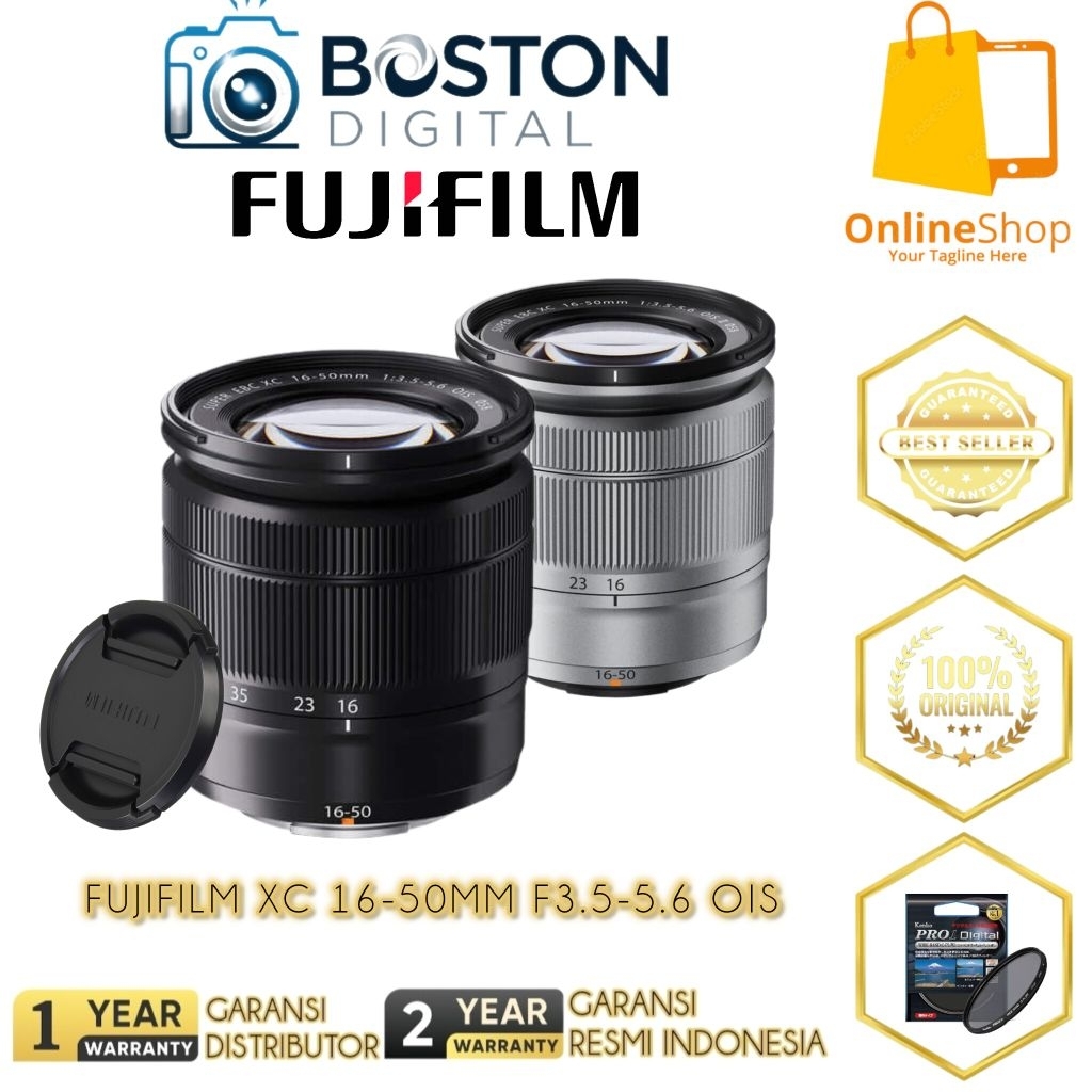 LENSA FUJIFILM XC 16-50MM F3.5-5.6 OIS / FUJIFILM XC 16-50MM OIS