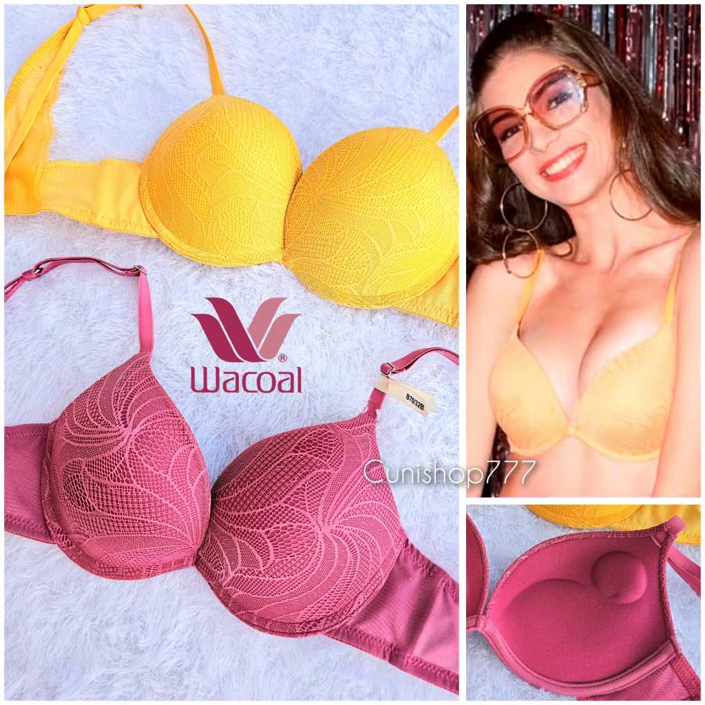 WACOAL BRA MOOD BERKAWAT SUPER PUSH UP TEBAL 32B 34A 34B 36B IB 4467 PAKAI KAWAT BH LACE RENDA IB446